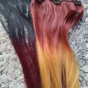 🆕️ 3 pc 12 inch clip in Hair Extensions 🌱 Ready to Ship